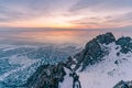 Frozen winter lake Baikal Siberia Russia Royalty Free Stock Photo