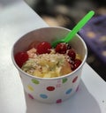 Frozen yogurt deliciousness