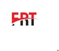 FRT Letter Initial Logo Design Vector Illustration Royalty Free Stock Photo
