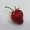 Fruct red strawberry mature nais Royalty Free Stock Photo