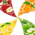 Fruit abstract Royalty Free Stock Photo