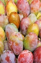 Fruit background of ripe mango.