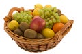 Fruit basket Royalty Free Stock Photo