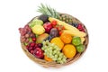 Fruit basket Royalty Free Stock Photo