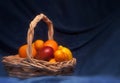 Fruit basket Royalty Free Stock Photo