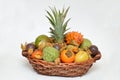 Fruit basket, mixed fruits
