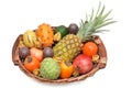 Fruit basket, mixed fruits