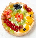 Fruit and berry cake