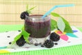 Fruit Black berry juice