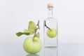 Fruit in bottle Royalty Free Stock Photo