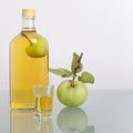 Fruit in bottle Royalty Free Stock Photo