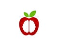 Fruit Brain Logo Icon Design