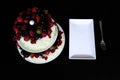 A fruit cake table Royalty Free Stock Photo