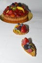 fruit cakes in different sizes Royalty Free Stock Photo