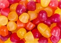Fruit candy gummies Royalty Free Stock Photo
