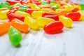 Fruit Candy Jelly Beans Royalty Free Stock Photo