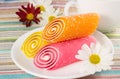 Fruit Candy on a plate, closeup Royalty Free Stock Photo