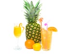 Fruit cocktail Royalty Free Stock Photo