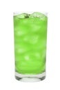 Fruit coctail isolated