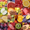 Fruit collage