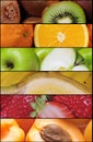 Fruit collage