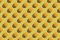 Fruit concept orange on a colored background, top view. Pattern Royalty Free Stock Photo