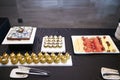 Fruit cream Dessert table taste