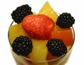 Fruit cup Royalty Free Stock Photo