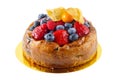Fruit Custard Cake Royalty Free Stock Photo