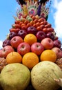 Fruit decoration in Bali