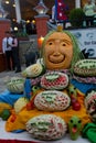 Fruit display, World Tourism Day, Pokhara, Nepal