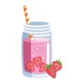 fruit drink strawberry