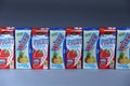 Fruit drink Wicky from Netherlands, Dutch brand Royalty Free Stock Photo