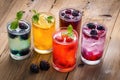 Fruit Drinks Royalty Free Stock Photo