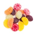Fruit Flavored Hard Candy Royalty Free Stock Photo