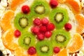 Fruit gateau cake Royalty Free Stock Photo