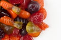 Fruit gummies Royalty Free Stock Photo