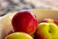 Fruit harvest. Fresh fruits. Apricot, peach, plums, nectarines on a wooden background. A lot of peaches, plums, apricots on the Royalty Free Stock Photo