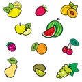 Fruit icons