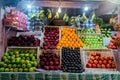 Fruit Indian street shop. Royalty Free Stock Photo