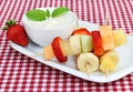 Fruit Kabobs with Dip