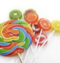 Fruit Lollipops Royalty Free Stock Photo