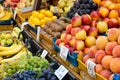 Fruit at market. Royalty Free Stock Photo