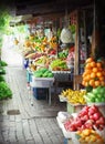 Fruit market Royalty Free Stock Photo