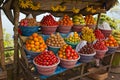 Fruit market Royalty Free Stock Photo