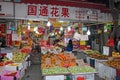 Fruit market in China