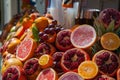 Fruit market in Istanbul Royalty Free Stock Photo