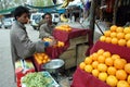 Fruit market in kashmir.