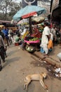 Fruit market in Kolkata Royalty Free Stock Photo