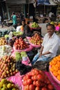 Fruit market in Kolkata Royalty Free Stock Photo